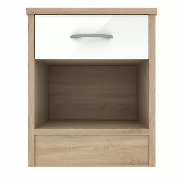 Buy Bardalona Bedside White Gloss from Furnituretta