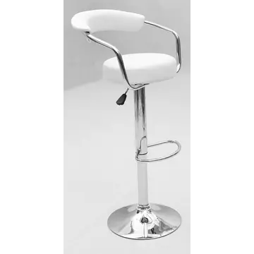 Buy Bar Stool Model 7 White (Sold in Pairs), Colour: White from Furnituretta