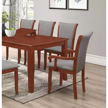 Buy Carlo Dining Arm Chair Mahogany from Furnituretta