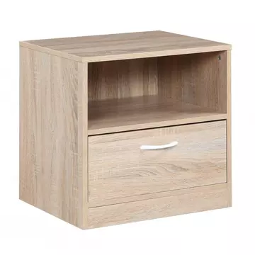 Buy Yewtree Nighstand 1 Drawer Oak from Furnituretta