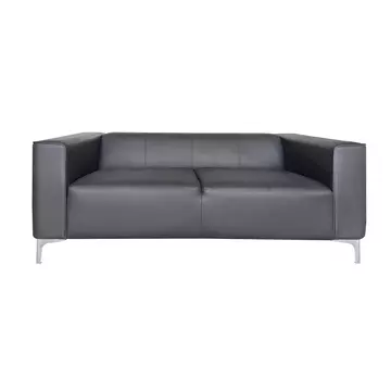 Buy Toscana Sofa PU 2 Seater Grey, Colour: Grey from Furnituretta