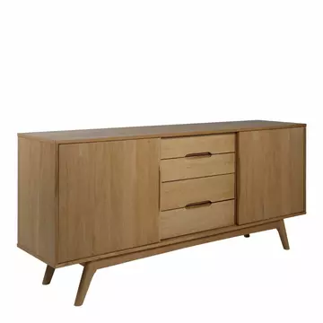 Buy Marte 2 Door 4 Drawers Sideboard in Oak from Furnituretta