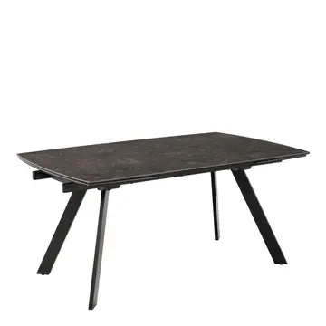 Buy Blackburn Black Ceramic Dining Table from Furnituretta