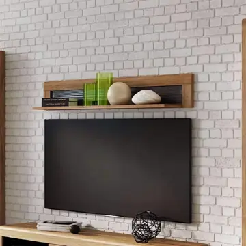 Buy Newry Large Oak Effect Wall Mounted Shelf K35 from Furnituretta