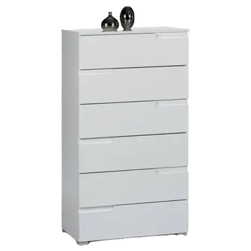Buy Malton Chest Of Drawers White High Gloss from Furnituretta