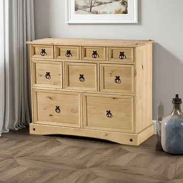 Buy Corona Merchant Chest 9 Draws from Furnituretta