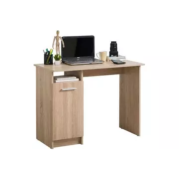 Buy Margam Computer Desk with 1 Door Sonoma Oak, Colour: Oak from Furnituretta