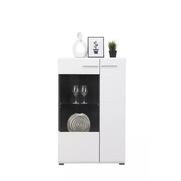 Buy Talbot Short Display Cabinet White from Furnituretta