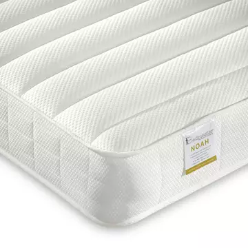Buy Noah Memory Sprung Low Profile Mattress, Size: Small Single (2ft6), Item Width: 75 from Furnituretta