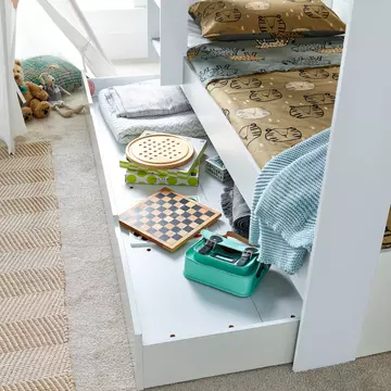 Buy Oliver Pull-Out Storage Drawer Only - White, Colour: White, Width: 80.3 from Furnituretta
