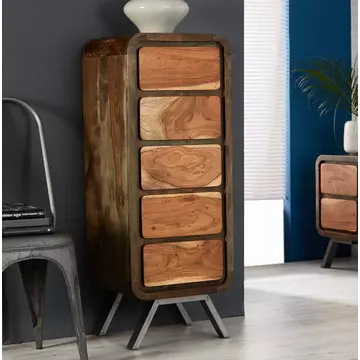 Buy Aspen 5 Drawer Tall Chest from Furnituretta