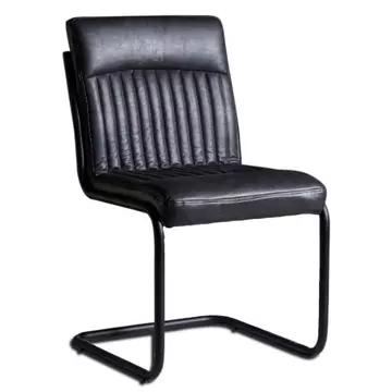 Buy Dark Grey Dining Chair from Furnituretta