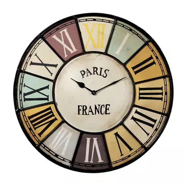 Buy Clock Chalet Industrial Style Metal from Furnituretta