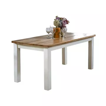 Buy Alfie Dining Table 170Cm Solid Mango Wood from Furnituretta