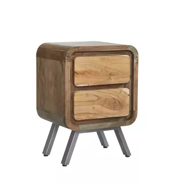Buy Aspen 2 Drawer Lamp Table from Furnituretta
