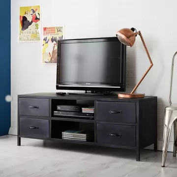 Buy Metalica Iron TV Cabinet from Furnituretta