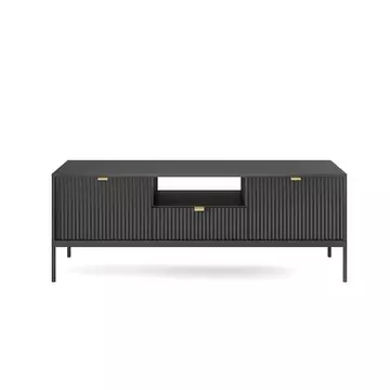 Buy Nova TV Cabinet Black Matt 154cm, Colour: Black Matt, Width: 154 from Furnituretta