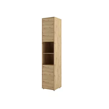 Buy BC-08 Tall Storage Cabinet for Vertical Wall Bed Concept Oak Artisan, Colour: Oak Artisan, Item Width: 45 from Furnituretta