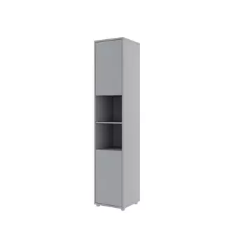 Buy BC-08 Tall Storage Cabinet for Vertical Wall Bed Concept Grey Matt, Colour: Grey Matt, Item Width: 45 from Furnituretta