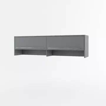Buy CP-09 Over Bed Unit for Horizontal Wall Bed Concept Grey Matt 140cm, Colour: Grey Matt, Item Width: 215 from Furnituretta