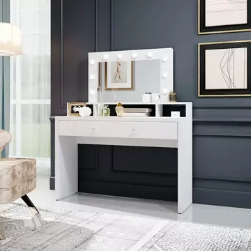 Buy Aria Dressing Table With Mirror from Furnituretta