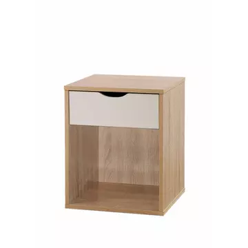 Buy Alton Nightstand with 1 Drawer Sonoma Oak from Furnituretta
