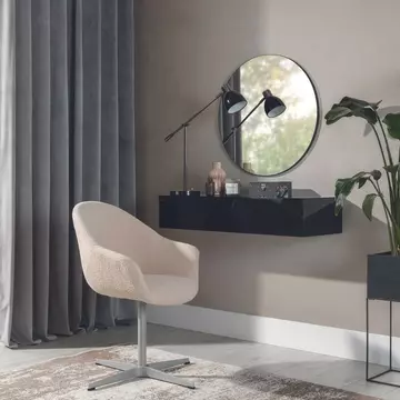 Buy Navene Floating Dressing Table Black 100cm, Colour: Black, Width: 100 from Furnituretta