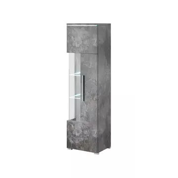 Buy India 06 Tall Display Cabinet Schiefer, Colour: Schiefer, Width: 45 from Furnituretta
