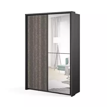 Buy Arti 21 - 2 Sliding Door Wardrobe Wenge Mali 160cm, Colour: Wenge Mali, Width: 160 from Furnituretta