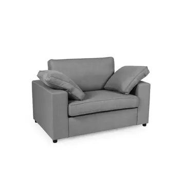 Buy Alton Fabric Sofa 1S Silver from Furnituretta