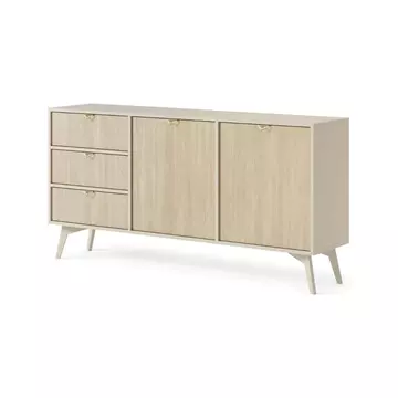 Buy Forest Large Sideboard Cabinet Beige 158cm, Colour: Beige, Width: 158 from Furnituretta