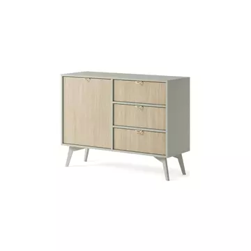 Buy Forest Sideboard Cabinet Green 106cm, Colour: Green, Width: 106 from Furnituretta