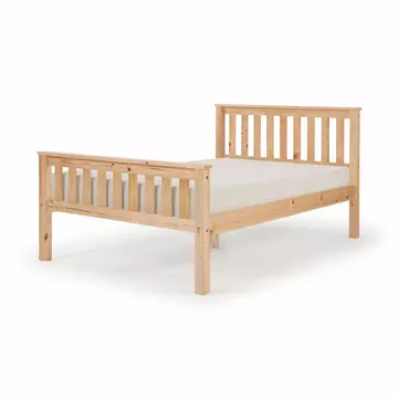 Buy Manila HFE Pine Bed King Size Antique, Colour: Antique Pine, Size: King Size from Furnituretta