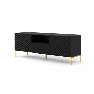 Buy Surf TV Cabinet Black 150cm, Colour: Black, Item Width: 150 from Furnituretta