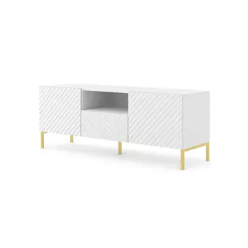 Buy Surf TV Cabinet White 150cm, Colour: White, Width: 150 from Furnituretta