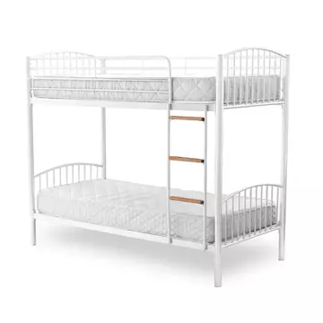 Buy Montreal Bunk Bed White, Colour: White from Furnituretta
