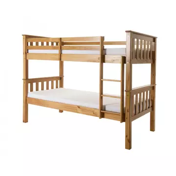 Buy Porto Bunk Bed Pine, Colour: Pine from Furnituretta