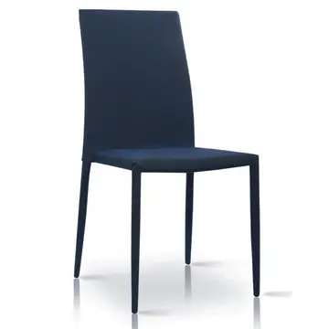 Buy Chatham Fabric Chair Black with Black Metal Legs (4s), Colour: Black from Furnituretta