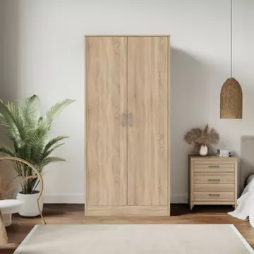 Buy Bardalona Wardrobe Oak Effect from Furnituretta