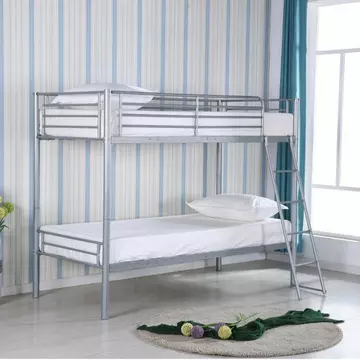 Buy Himley Bunk Bed Silver, Colour: Silver from Furnituretta