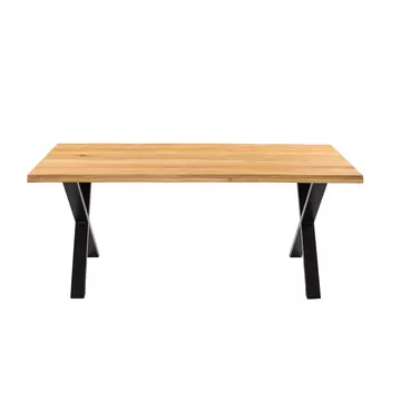 Buy Yale Large 2200 Solid Oak Dining Table Natural Oil from Furnituretta