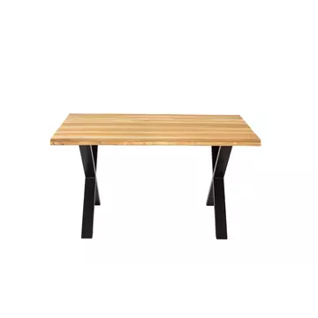 Buy Yale Medium 1800 Solid Oak Dining Table Natural Oil from Furnituretta