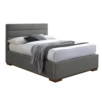 Buy Mayfair Ottoman King Size Bed Light Grey, Colour: Light Grey, Size: 5ft/King , Width: 168 from Furnituretta
