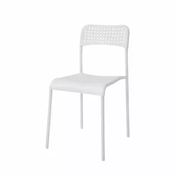 Buy Pavia Plastic (PP) Chairs with metal legs White (10s) from Furnituretta