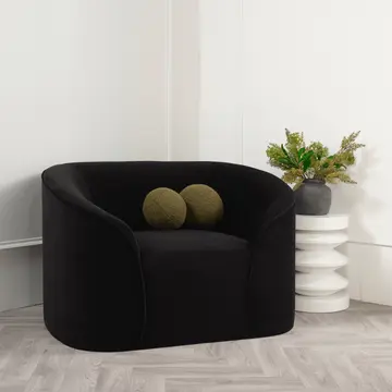 Buy Zuma Black Chair from Furnituretta