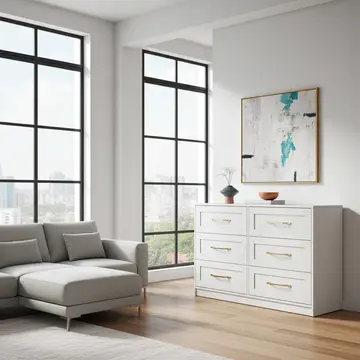 Buy Austen White Chest from Furnituretta