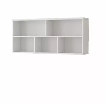 Buy Omega OM-09 Wall Shelf 110cm, Colour: White Matt, Width: 110 from Furnituretta