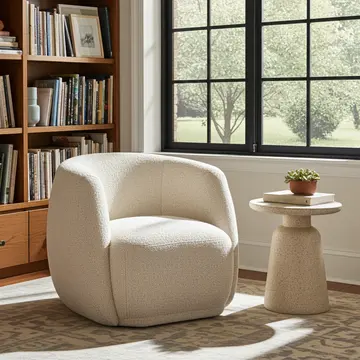 Buy Clay Cotton Chair from Furnituretta