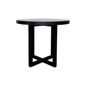 Buy Iris Dining Table, Colour: Wenge (Black Stained Oak) from Furnituretta
