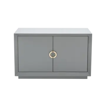 Buy Quartz Sideboard in Blue, Green & Smokey with Soft‑Close Hinges, Colour: Smokey from Furnituretta